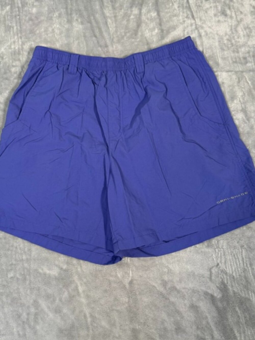 Columbia PFG Men's Royal Blue Omni-Shade Water Shorts Size M